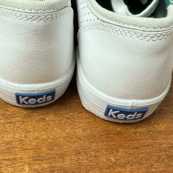 Keds, Woman, Casual Shoes, White, Size 6, Fake leather, Lace Up, Ortholite.! - Picture 4 of 8